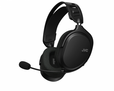 JVC GG-01W, svarta gaminghörlurar i gruppen Hemmaljud / Hörlurar  / Over-Ear hos BRL Electronics (130GG01WB)