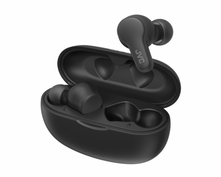 JVC HA-A7T2 Gumy trådlösa in-ear hörlurar, svart i gruppen Hemmaljud / Hörlurar  / In-Ear hos BRL Electronics (130HAA7T2B)