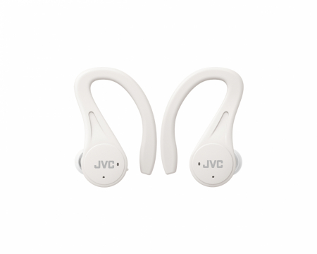 JVC HA-EC25T trådlösa sporthörlurar, vit i gruppen Hemmaljud / Hörlurar  / In-Ear hos BRL Electronics (130HAEC25TW)