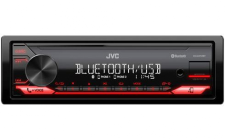JVC KD-X272BT, bilstereo med Bluetooth och kort chassi i gruppen Billjud / Bilstereo / Enkeldin hos BRL Electronics (130KDX272BT)