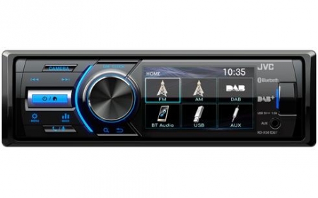 JVC KD-X561DBT, bilstereo med Bluetooth och DAB i gruppen Billjud / Bilstereo / Enkeldin hos BRL Electronics (130KDX561DBT)