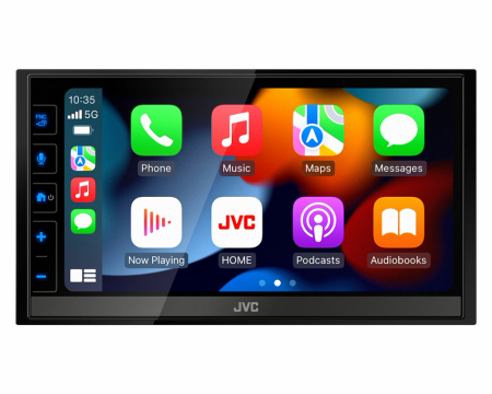 JVC KW-M785DBW, bilstereo med trådlös CarPlay & Android Auto i gruppen Billjud / Bilstereo / Dubbeldin hos BRL Electronics (130KWM785DBW)