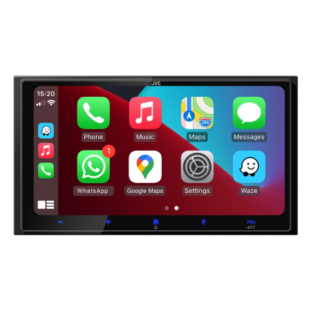 JVC KW-M795DBW, bilstereo med trådlös CarPlay & Android Auto i gruppen Nyheter hos BRL (130KWM795DBW)