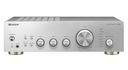 Pioneer A-40AE förstärkare med DAC, silver i gruppen Hemmaljud / Förstärkare / Stereoförstärkare hos BRL Electronics (135A40AES)