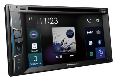 Pioneer AVH-A3200DAB, bilstereo med CD-spelare, DAB+ och Bluetooth i gruppen Billjud / Bilstereo / Dubbeldin hos BRL Electronics (135AVHA3200DAB)