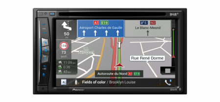 Pioneer AVIC-Z730DAB, bilstereo med trådlös Apple CarPlay, navigation och DAB+ i gruppen Billjud / Bilstereo / Dubbeldin hos BRL Electronics (135AVICZ730DAB)