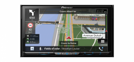 Pioneer AVIC-Z830DAB, bilstereo med navigation, trådlös Apple CarPlay & Android Auto i gruppen Billjud / Bilstereo / Dubbeldin hos BRL Electronics (135AVICZ830DAB)