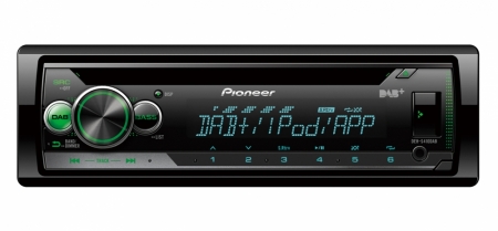 Pioneer DEH-S410DAB, bilstereo med DAB+, USB og AUX i gruppen Billyd / Bilstereo / 1-din spiller hos BRL Electronics (135DEHS410DAB)