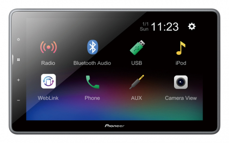 Pioneer DMH-AF555BT, bilstereo med Bluetooth, 9