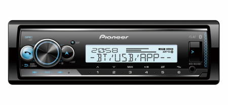 Pioneer MVH-MS510BT, marinstereo med Bluetooth i gruppen Billjud / Marint ljud / Marinstereo hos BRL Electronics (135MVHMS510BT)