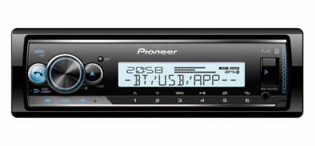 Pioneer MVH-MS510BT, båtstereo med Bluetooth i gruppen Billyd / Marinelyd / Marinestereo hos BRL Electronics (135MVHMS510BT)