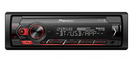 Pioneer MVH-S320BT, bilstereo med Bluetooth, USB och AUX, returexemplar i gruppen Billjud / Bilstereo / Enkeldin hos BRL (135MVHS320BTB1)