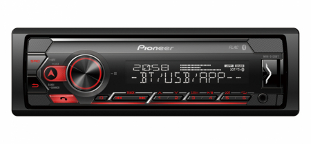 Pioneer MVH-S420BT, bilstereo med Bluetooth, AUX och USB, returexemplar i gruppen Billjud / Bilstereo / Enkeldin hos BRL (135MVHS420BTB1)