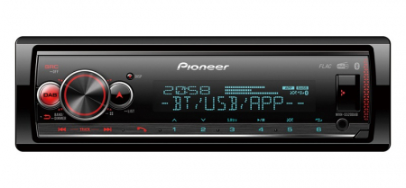 Pioneer MVH-S520DAB i gruppen Billjud / Bilstereo / Enkeldin hos BRL Electronics (135MVHS520DAB)