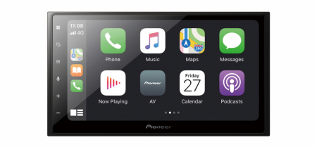 Pioneer SPH-DA250DAB, bilstereo med CarPlay, DAB och Bluetooth i gruppen Billjud / Bilstereo / Dubbeldin hos BRL Electronics (135SPHDA250DAB)