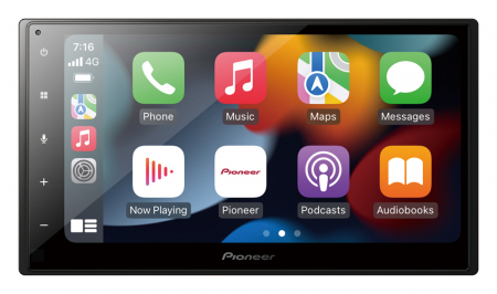 Pioneer SPH-DA360DAB, bilstereo med trådlös CarPlay, Android Auto, DAB+ och Bluetooth i gruppen Billjud / Bilstereo / Dubbeldin hos BRL Electronics (135SPHDA360DAB)