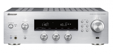 Pioneer SX-N30AE receiver med nätverk, silver i gruppen Lyd til hjemmet / Forsterkere / Stereoforsterker hos BRL Electronics (135SXN30AES)