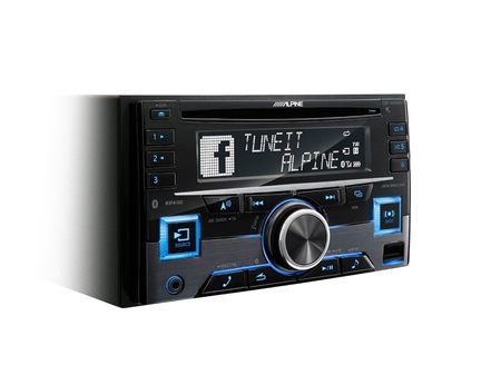 Alpine CDE-W296BT i gruppen Billjud / Bilstereo / Dubbeldin hos BRL Electronics (140CDEW296BT)