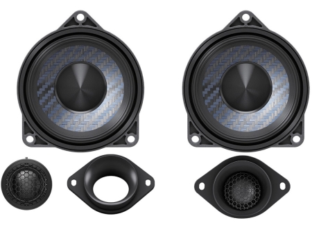 Alpine DP2-40C-B, 4 tums kitsystem till BMW i gruppen Billjud / Vad passar i min bil / BMW / BMW 3 serie / BMW G20/G21/G28 2018-2023 / Byta högtalare BMW G20/G21/G28 2018-2023 hos BRL (140DP240CB)