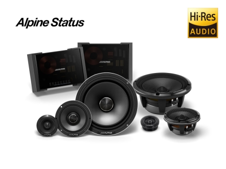 Alpine Status HDZ-653S, slimmat 6.5 tums trevägs kitsystem i gruppen Billjud / Bilhögtalare / Kitsystem hos BRL (140HDZ653S)