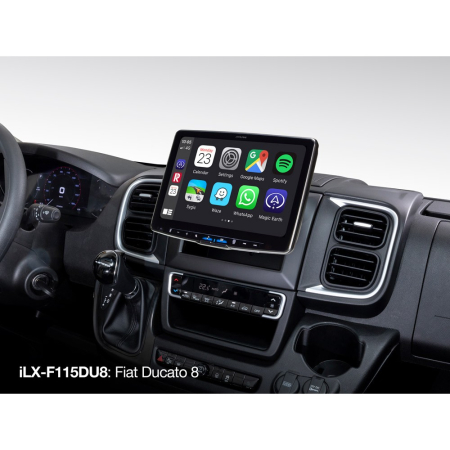 Alpine iLX-F115DU8 (Halo 11), bilstereo till Ducato 8 med CarPlay och DAB+ i gruppen Billjud / Vad passar i min bil / Fiat / Ducato / Ducato Mk3 2024- Facelift 5 (X290) hos BRL (140ILXF115DU8)