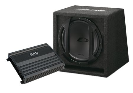 Alpine SBE-1244BR + GAS PRO350 slutsteg i gruppen Paketlösningar / Paket för bilen / Baspaket hos BRL Electronics (140SBE1244PKT3)