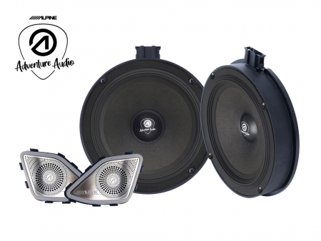 Alpine SPC-106T61-2, modellanpassat kitsystem till VW T6.1 i gruppen Billjud / Vad passar i min bil / Volkswagen / Transporter / Transporter T6.1 2020-2024 / Byta högtalare Transporter T6.1 2020-2024 hos BRL (140SPC106T612)