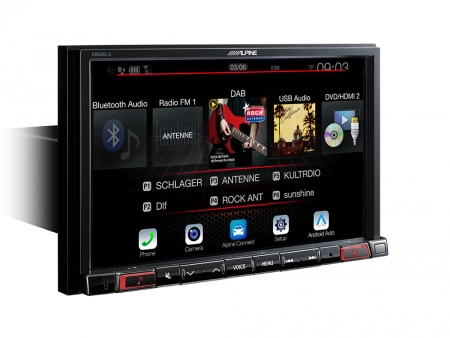 Alpine X802DC-U i gruppen Billjud / Bilstereo / Dubbeldin hos BRL Electronics (140X802DCU)