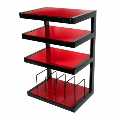 Norstone Esse Hifi Vinyl, röd stereobänk i gruppen Hemmaljud / Tillbehör / HiFi-racks & Mediamöbler hos BRL (143ESSEHIFIVRED)