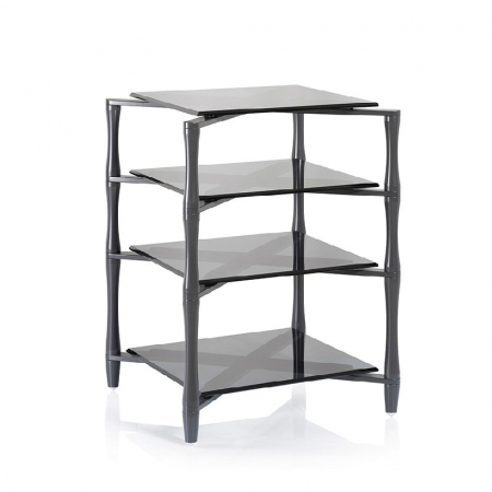 Norstone Slender Hifi elegant HiFi-möbel, Gunmetal Grey i gruppen Nyheter hos BRL (143NORSLEGG)