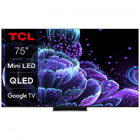 TCL 75 tum Mini LED med Google TV - 75C835 i gruppen Hemmaljud / TV & Projektor / TV hos BRL Electronics (15175C835)