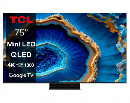 TCL 75C849 75 tum Mini LED med Google TV i gruppen Hemmaljud / TV & Projektor / TV hos BRL Electronics (15175C849)
