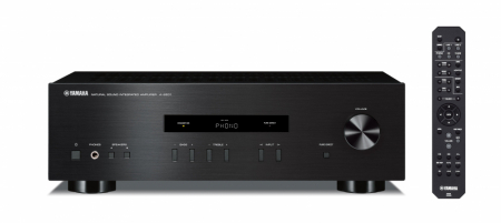 Yamaha A-S201 MK II stereoförstärkare, svart i gruppen Hemmaljud / Förstärkare / Stereoförstärkare hos BRL Electronics (159AS201BL2)