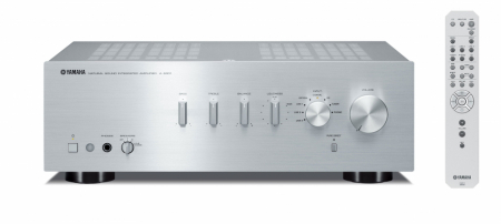 Yamaha A-S301 MK II stereoförstärkare, silver i gruppen Hemmaljud / Förstärkare / Stereoförstärkare hos BRL Electronics (159AS301SI2)