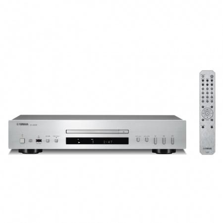 Yamaha CD-S303 CD-spelare med USB, silver i gruppen Lyd til hjemmet / Hifi / CD-spillere hos BRL Electronics (159CDS303SI)