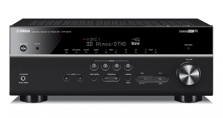 Yamaha HTR-6072 hemmabioförstärkare, svart i gruppen Hemmaljud / Förstärkare / Hemmabioförstärkare hos BRL (159HTR6072BL)