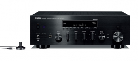 Yamaha R-N803D svart stereoreceiver med nätverk i gruppen Hemmaljud / Förstärkare / Stereoförstärkare hos BRL Electronics (159RN803DBL)