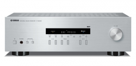 Yamaha R-S202D gen 2 stereoförstärkare, silver i gruppen Hemmaljud / Förstärkare / Stereoförstärkare hos BRL Electronics (159RS202DSI2)