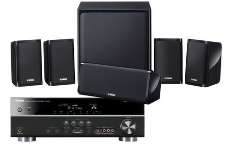 Yamaha 5.1 Hemmabiopaket RX-V371 och NS-P40 i gruppen Paketlösningar / Paket för hemmet / Hemmabio & Hemmabiopaket hos BRL (159RXV371PKT)