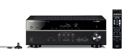 Yamaha RX-V481 Svart (ENDAST 1 EX KVAR) i gruppen Hemmaljud / Förstärkare / Hemmabioförstärkare hos BRL (159RXV481BL)