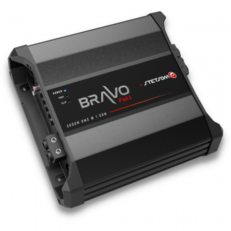 Stetsom BRAVO Full 3000 2 Ohm, fullregister monoblock i gruppen Billjud / Slutsteg / Mono hos BRL (160BRAVOFULL3000)