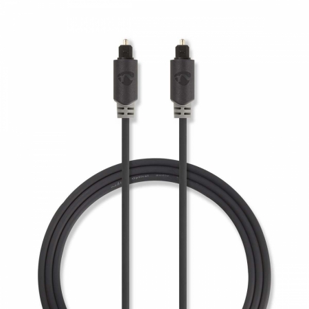 Nedis Optisk Kabel 2 meter  i gruppen Hemmaljud / Kablar / Digital kabel hos BRL (176CABW25000AT20)