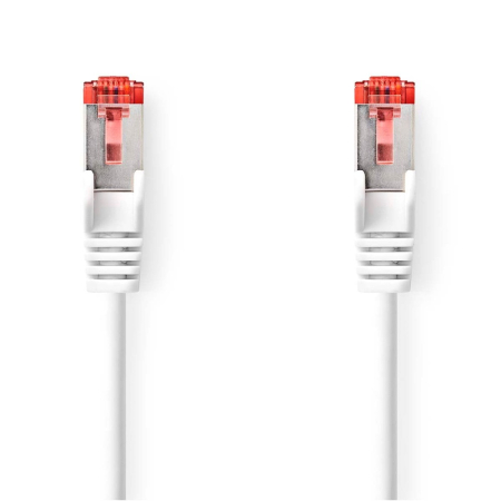 Nedis CAT6 S/FTP-nätverkskabel, 1 meter i gruppen Hemmaljud / Tillbehör / Nätverk hos BRL (176CCGL85221WT10)