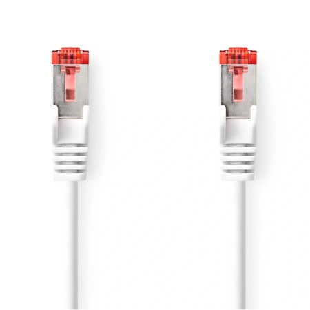 Nedis CAT6 S/FTP-nätverkskabel, vit i gruppen Nyheter hos BRL (176CCGL85221WTr)