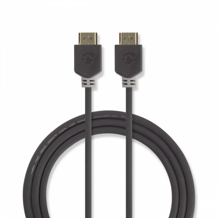 Nedis höghastighets HDMI-kabel med Ethernet, 7.5m returexemplar i gruppen Hemmaljud / Kablar / HDMI hos BRL Electronics (176CVBW34000AT75B1)