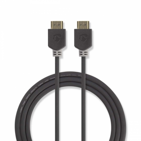 Nedis höghastighets HDMI-kabel med Ethernet i gruppen Lyd til hjemmet / Kabler / HDMI kabler hos BRL Electronics (176CVBW34000ATVAR)