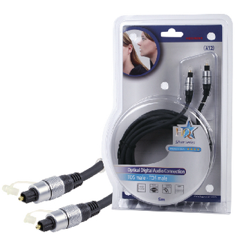 HQ Optisk Toslink kabel i gruppen Hemmaljud / Kablar / Digital kabel hos BRL Electronics (176HQSS4623V)