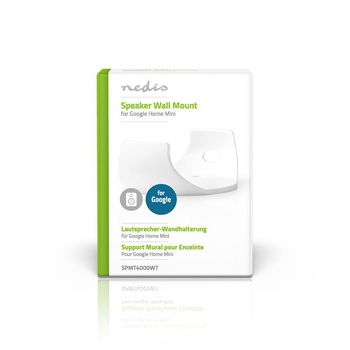 Väggfäste till Google Home Mini, vit i gruppen Hemmaljud / Tillbehör / Högtalartillbehör hos BRL (176SPMT4000WT)
