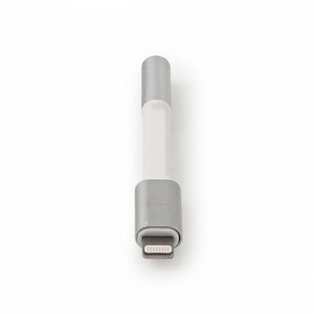 Nedis Apple Lightning-3.5mm AUX-adapter i gruppen Lyd til hjemmet / Kabler / Diverse kabler & Adapter hos BRL Electronics (176TB39950AL015)