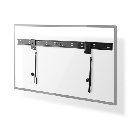 Nedis fast TV-väggfäste, upp till 90 tum, max 50 kg i gruppen Hemmaljud / Tillbehör / Tillbehör till TV hos BRL (176TVWM1076BK)